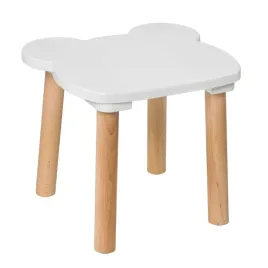 taboret-krzeselko-dzieciece-misiek-biale