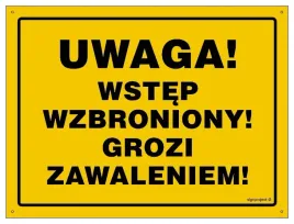 oa184-uwaga-wstep-wzbroniony-grozi-zawaleniem-libres-polska-sp-bhp
