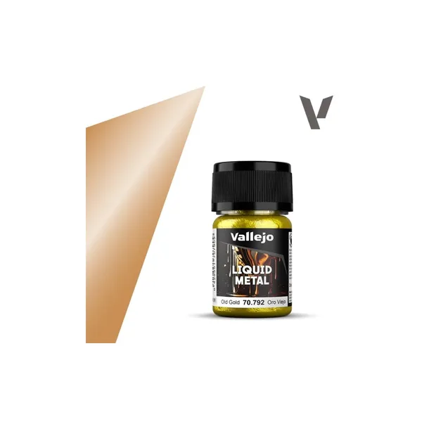 FARBKA METALICZNA VALLEJO LIQUID METAL OLD GOLD 35ML 70.792