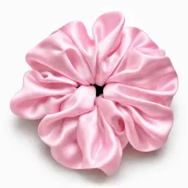 jedwabna-gumka-do-wlosow-100percent-jedwab-scrunchie-jasny-roz-xxl-meravil
