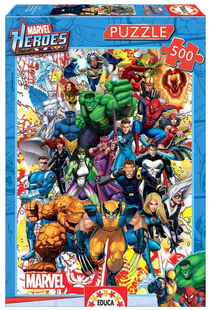 puzzle-500-superbohaterowie-marvela-g3-stan-nowy