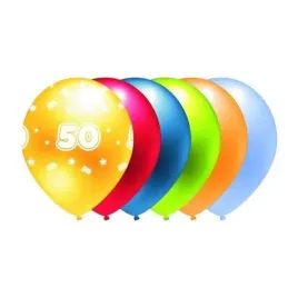 balon-50-mix-kolorow-metalik-5szt
