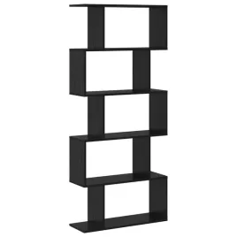 szafka-na-ksiazki-czarny-dab-70-x-24-x-161-cm
