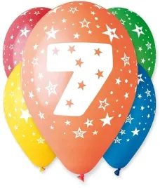 balony-cyfra-7-urodziny-miks-kolorow-30-cm-5-szt