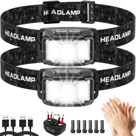 aaizplz-latarka-czolowa-led-2000-lumenow-16-trybow-ipx6-wodoodporna