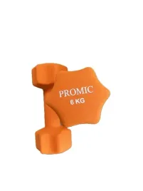 hantle-zestaw-12kg-zeliwo-w-gumie-pomaranczowe-2-x-6kg-promic