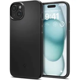 etui-spigen-thin-fit-na-iphone-15-czarne