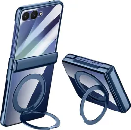 lskozu-etui-magsafe-do-samsung-galaxy-z-flip-7-stojak-niebieski-metaliczny