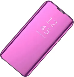 coque-etui-z-klapka-clear-view-do-samsung-galaxy-s24-fe-fioletowe-lustro
