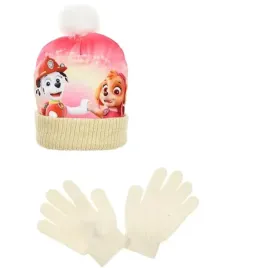 komplet-czapka-rekawiczki-nickelodeon-paw-patrol-zimowy-kremowy
