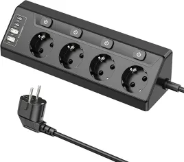 gmbh-gsm-hs-fes-4u-4k-listwa-zasilajaca-narozna-2x-usb-c-usb-kabel-2m