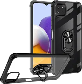 etui-transparentne-do-samsung-galaxy-a22-5g-czarna-ramka-2x-szklo-hartowane