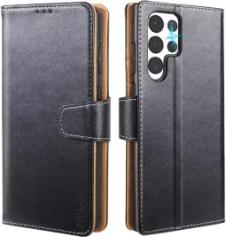 etui-czarne-zamykane-do-samsung-galaxy-s22-ultra-z-klapka-srodek-brazowy