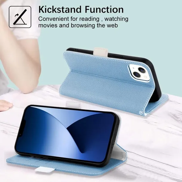 etui-do-iphone-14-case-zamykany-niebieski-marka-amazon-stan-nowy