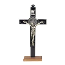 krzyz-sw-benedykta-20-cm-stojacy-czarny
