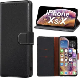 wygodne-zamykane-etui-czarne-do-iphone-x-xs-6-5