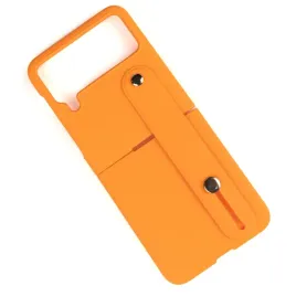 etui-skladane-do-samsung-galaxy-z-flip-4-pomaranczowe-uchwyt