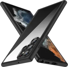 etui-do-samsung-galaxy-s22-ultra-5g-przezroczysty-ramka-czarna