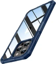 szklo-etui-do-iphone-14-pro-max-6-7-plecki-bezbarwne-ramka-granatowa