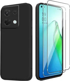 etui-2x-szklo-hartowane-9h-do-oppo-reno-8-5g-silikonowe-czarne