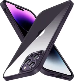 etui-do-apple-iphone-14-pro-silikonowe-fioletowa-ramka-szklo-hartowane-9h