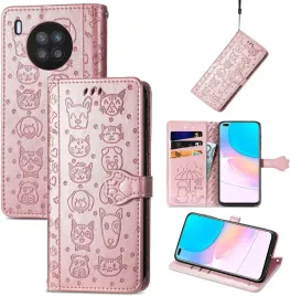 etui-z-klapka-do-huawei-nova-8i-honor-50-lite-rose-gold-pies-kot-lapki