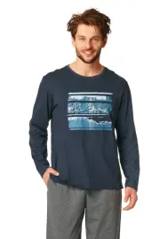 pizama-meska-mns-862-b22-dr-xxl-grafitowy