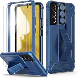 zestaw-etui-bumper-do-samsung-galaxy-s22-5g-granatowe-2x-szklo-hartowane