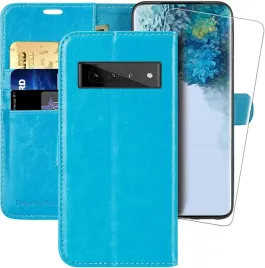 zestaw-etui-z-klapka-do-google-pixel-7-pro-niebieskie-folia-ochronna-ge2ae