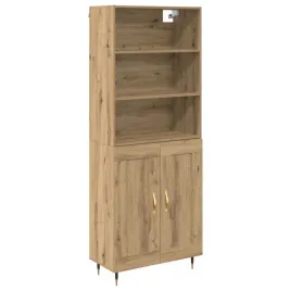 wysoka-szafka-do-przechowywania-w-kolorze-dab-rzemieslniczy-z-eleganckimi