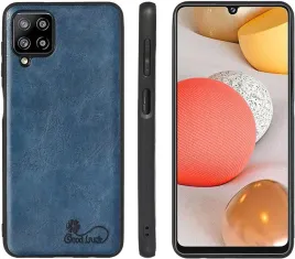 etui-do-samsung-galaxy-a42-5g-silikonowe-ekoskora-granatowe-szklo-hartowane