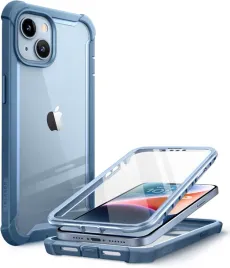etui-bumper-do-apple-iphone-14-plus-67-niebieska-ramka-przod-tyl-a2886