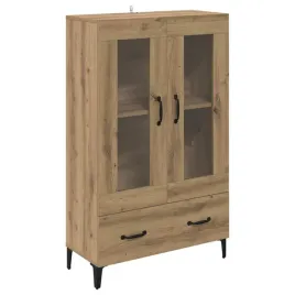 highboard-w-kolorze-dab-rzemieslniczy-z-szufladami-i-szklanymi-drzwiami