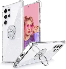 etui-do-samsung-galaxy-s23-ultra-5g-przezroczyste-brokat-srebrny-ring