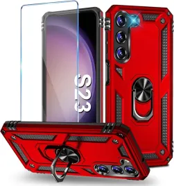 etui-mocne-do-samsung-galaxy-s23-5g-czerwone-z-podstawka-szklo-hartowane