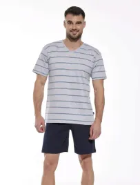 pizama-meska-various-330-41-xxl-szary