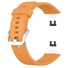 pasek-do-zegarka-huawei-watch-fit-pomaranczowy-silikonowy
