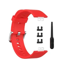 pasek-do-zegarka-huawei-watch-fit-czerwony-silikonowy