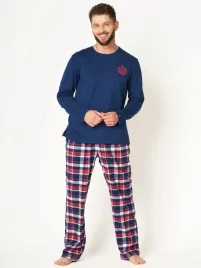 pizama-meska-mns-613-dr-xxl-granatowy