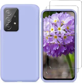 etui-do-samsung-galaxy-a72-fioletowe-pastelowe-2x-szklo-hartowane-sm-a725f