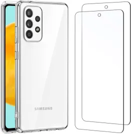 etui-do-samsung-galaxy-a52-przezroczyste-2x-szklo-hartowane-ochronne-case