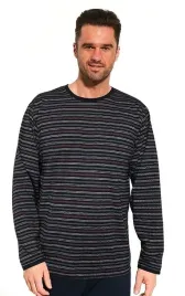 pizama-meska-various-138-46-dr-xxl-granatowy-paski