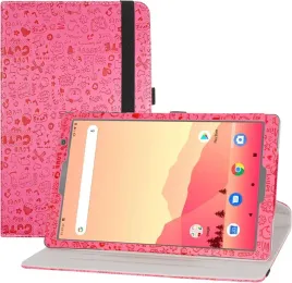 etui-do-matrixpad-s20-roz-z-klapka-wytlaczane-wzorki-urocze-solidne