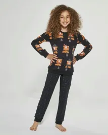 pizama-girl-kids-996-148-bear-dr-110-116-czarny