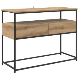 konsola-dab-rzemieslniczy-100-x-40-x-75-cm-drewno-inzynieryjne