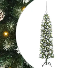sztuczna-choinka-swiateczna-120-cm-z-cieplymi-swiatlami-led-i-smuklym