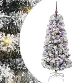 nowoczesna-sztuczna-choinka-z-podswietleniem-led-150-cm-w-zielono-bialym