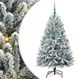 sztuczna-choinka-z-zawiasowa-konstrukcja-z-led-i-ozdobami-150-cm