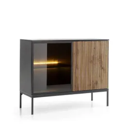 komoda-sento-k104-czarny-dab-wotan-led
