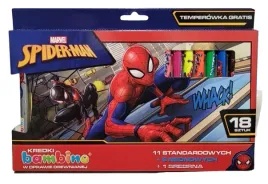 kredki-grube-bambino-18-sztuk-spiderman-pajak-temperowka-do-szkoly-szkolne